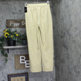 Tahari ASL Womens Woven Stripe Pants Trousers PJM006-TK Ochre Brown Multi 4