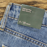 Wild Fable Womens Highest Rise Mom Denim Shorts 1667557b294ef1 Blue 6