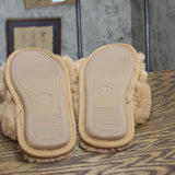Auden Womens Paris Crossband Slide Slippers 91309154 Tan Brown S