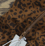 A New Day Womens Justice Boots Animal Print Mid-Calf Light Brown Cheetah 6.5M