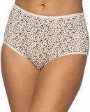 Felina Womens 8 Pack Cotton Modal Stretch Hi-Cut Brief Warm Animal Brown XL