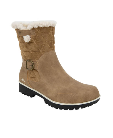 JBU Womens Glasgow Water Resistant Bootie B2GLG54 Taupe Brown 9M