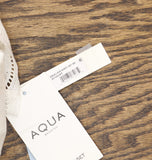 Aqua Lace Egyptian Cotton 4-Piece Sheet Set 2-3126S3WT White Queen