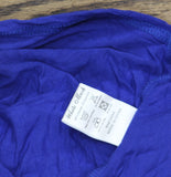 White Mark Lexi Maxi Dress with Cutout Shoulders and Pockets Royal Blue 1X