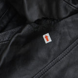 Cole Haan Womens Zip Snap Front Leather Moto Jacket 1677d3edbac498 Black S