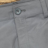 Eddie Bauer Capri Pants Side Zipper Cargo Pocket Ripstop Pants 1767954 Gray 14