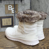 Ryka Women's SUZY Winter Faux Fure Boot G4508M1 White 10M