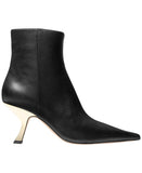 Michael Michael Kors Womens Luna Pointed Booties 40F4LUME5L Black 7M