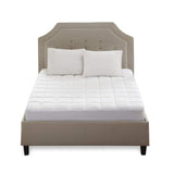 Sleep Philosophy Topper Moister Wicking Mattress Pad Highline White Full