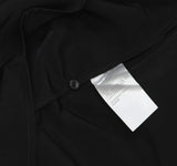 Denim & Co. Original Button-Down Shirt A702869 Black 2X