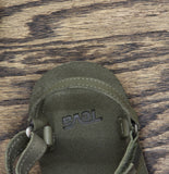 Teva Womens Original Universal Slim Lea Sport Sandal Burnt Olive Green 5M