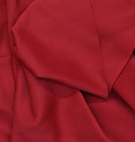 Xscape Womens Plus Size Long Off the Shoulder Scuba Crepe Dress Gown Red 16W