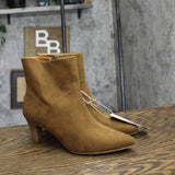 Universal Thread Womens Frances Ankle Boots 88744362 Brown 6M