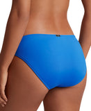Lauren Ralph Lauren Beach Club Solid Macrame Ring Bottom Bikini Electric Blue 8
