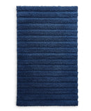Charter Club Signature Bath Rug Mat Plush Anti-Microbial Navy Blue 21x34
