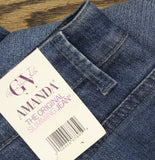 Gloria Vanderbilt Amanda Classic Tapered Leg Jeans 30062704 Frisco Blue 20W
