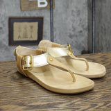 A New Approach Womens Vintage Suede Thong Strap Sandals 16740287e1bc94 Brown 6M