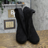 Sugar Ollie Women's Over-the-Knee Dress Boots SGR-OLLIE Black Micro 7.5M