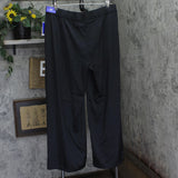 Joylab Womens Low-Rise Satin Tear Away Track Pants 94628893 Black / Tan XL
