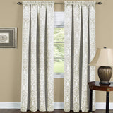 Achim Sutton Curtain Blackout Panel SUPN63IV12 Ivory Off White 52" x 63"