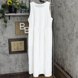 A New Day Women's Sleeveless Knit Ballet Dress 84197893 White L