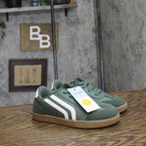 Cat & Jack Kids Boys Boston Retro Court Sneakers 90322886 Green 1