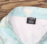 Hurley Boys Mesh Lined Swim Trunks Shorts Aqua Blue 4T