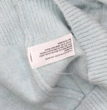 A New Day Long Sleeve Rhinestone Button-Down Cardigan Sweater Light Blue L