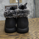 Karen Scott Womens Wanona Faux Suede Bootie Ankle Boots 10011619500 Black 8.5M