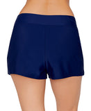 Island Escape Womens Pull-on Swim Shorts H760068 Navy Blue 16