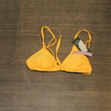 Wild Fable Women's Beaded Strap Triangle Bikini Top 88164238 Orange XXS