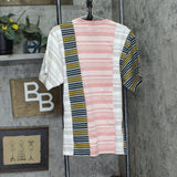 Dickies Womens Remanufactured Baggy Utility Pocket T-Shirt Tee Pink Multi 2 XL