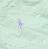 Polo Ralph Lauren Knit Crewneck Cotton Classic Fit Jersey Pocket T-Shirt Green S