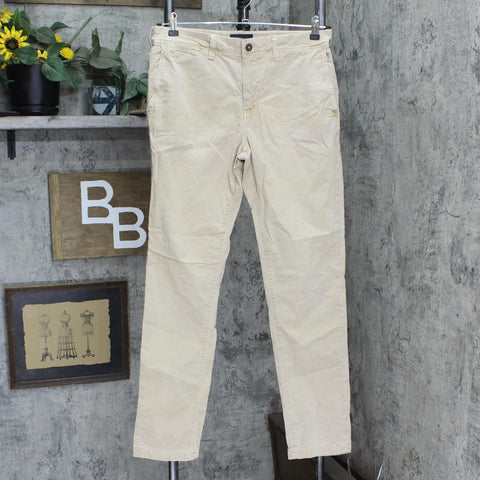 American Eagle Outfitters Mens Extreme Flex Khaki Pants Brown 32x34