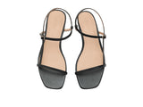 Lauren Ralph Lauren Womens Lainee Nappa Leather Sandals 802P04394001 Black 10B