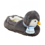Wondershop Toddler Girls Boys Holiday Penguin Character Slippers Gray L (9T-10T)