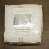 Clean Spaces 7-Piece Comforter Bedding Set Plaza Taupe Brown Full