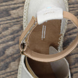Toms Womens Marisol Platform Wedge Shoes 10016358 Natural Brown 10M