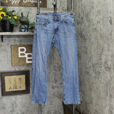 Levis Mens 514 Straight Leg Zipper Fly Jeans 166a08fe6c279f Blue 29x30