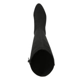 Lifestride Gracie Wide Calf High Heeled Knee-High Boots I8484M1 Black 7.5W-WC