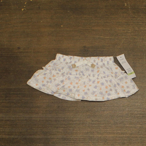 Calvin Klein Baby Girls Tiered Knit Skort CKFIN31O-999 Pink / Blue 3-6 Months