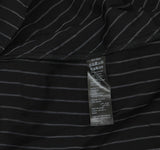 City Chic Womens Trendy Plus Size Twist Pacifica Button Up Shirt Black Multi 20W