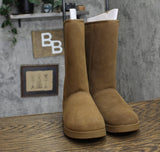 Universal Thread Womens Sarah Suede Shearling Winter Boots 91467407 Tan Brown 6M