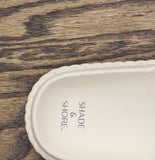 Shade & Shore Lightweight 2-Band Bay Sandals 94748311 Cream Off White 7M