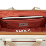 Delsey Paris 2.0 Small Weekender Travel Duffle Bag Angora Off White One Size