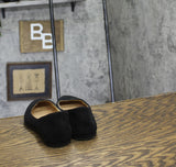 Style & Co. Womens Eliana Ballet Flats Black Microsuede 6.5M