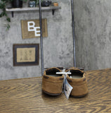 Cat & Jack Kids Boys Lionel Moccasin Slippers 91307429 Chestnut Brown 13M