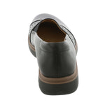 Clarks Artisan Womens Certina Edge Slip On Leather Loafers Black 9N