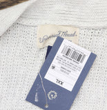 Universal Thread Womens Button-Front Sweater Vest 94429990 Light Gray XXL