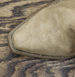 Universal Thread Kenzie Western Cowgirl Square Toe Faux Suede Boots Tan Brown 6M